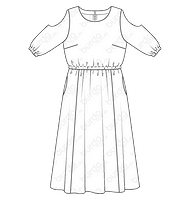 Шелковое платье