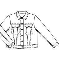 Куртка из джинсы