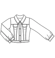 Куртка из джинсы