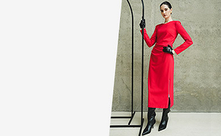 Трикотажное платье — Новинка