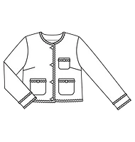 Жакет в стиле Chanel