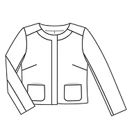 Жакет в стиле Chanel